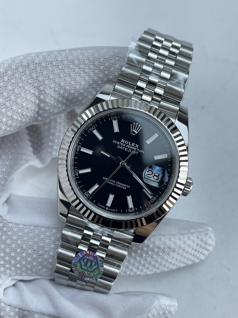 (당일출고/2~3일도착)NO.44/QP공장 롤렉스 데이저스트 126334 41미리 블랙다이얼 바인덱스